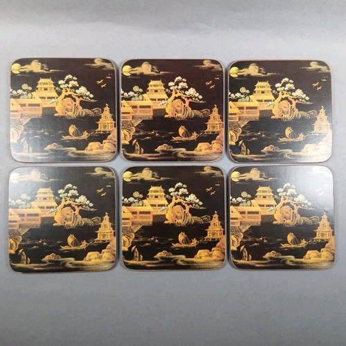 Set of 6 Pimpernel MOONLIGHT PAVILION Coasters VGC - Picture 4 of 13