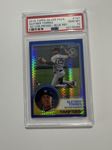2018 Topps - Silver Pack 1983 Topps Design Chrome Update Series Gleyber...