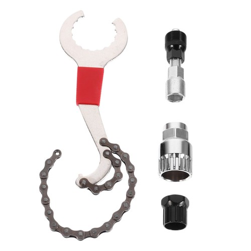 4 Pcs Bicycle Tail Hook Wrench Bike Chain Plier Cassette Removal Tools