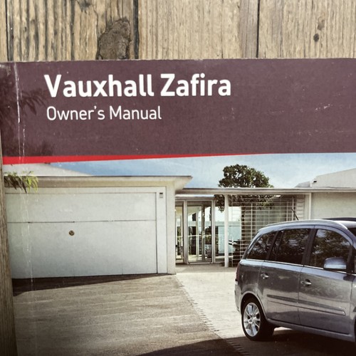 Vauxhall (Opel) Zafira Bj 09-15 Betriebsanleitung Handbuch Packung und Brieftasche 2010 Ref19030 - Bild 4 von 23