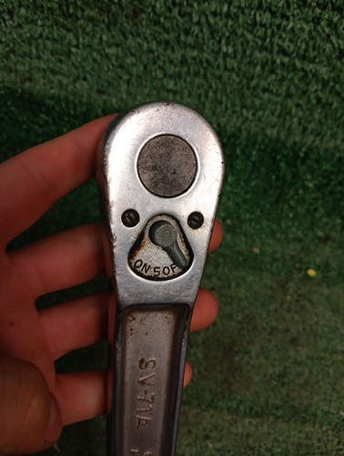 SNAP-ON Model SV-71A 1/2"in Drive Standard Handle Ratchet USA - Good Cond. - Bild 3 von 7