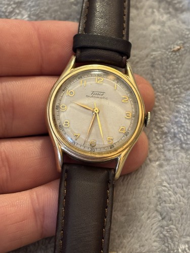 Stunning vintage Tissot Automatic Men’s watch 14k Gold Filled 33mm Non-running - Picture 11 of 18