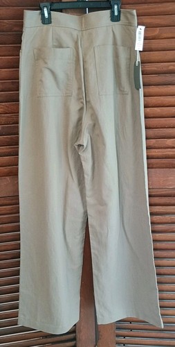 Pantaloni Cierra Aritzia Wilfred Free Modern Utility High Rise nuovi con etichette taglia 10 marroni - Foto 5 di 8
