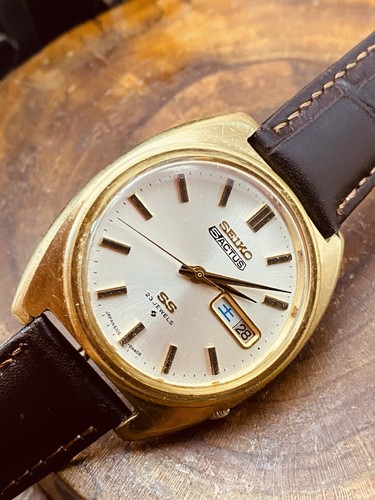 Orologio Uomo Vintage Seiko 5 Actus SS Automatico - 6106-8420 - Perfettamente Funzionante #7824 - Foto 10 di 22