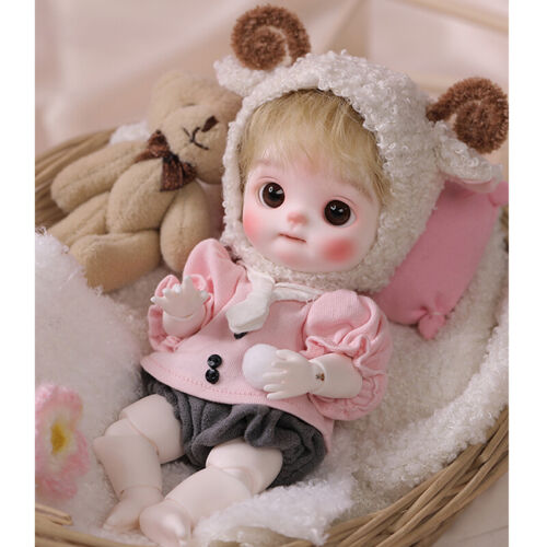 Juego Completo 1/8 BJD Muñeca Ojos Rostro Maquillaje Resina Figuras Juguetes Ropa Lindo Niña Regalo - Imagen 2 de 10