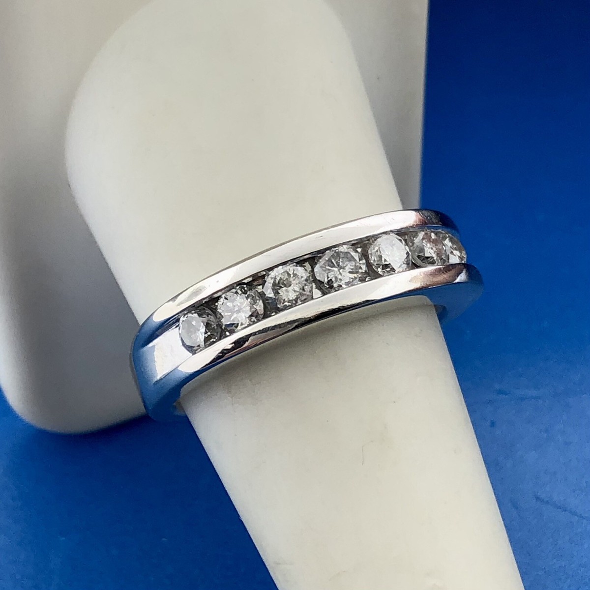 Zales channel set diamond cheap band