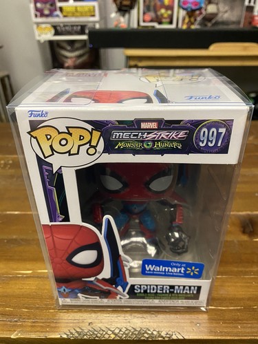 Spider-Man 997 Walmart Excl Funko POP! Mech Strike Monster Hunter GRATIS PROTECTOR - Bild 2 von 12