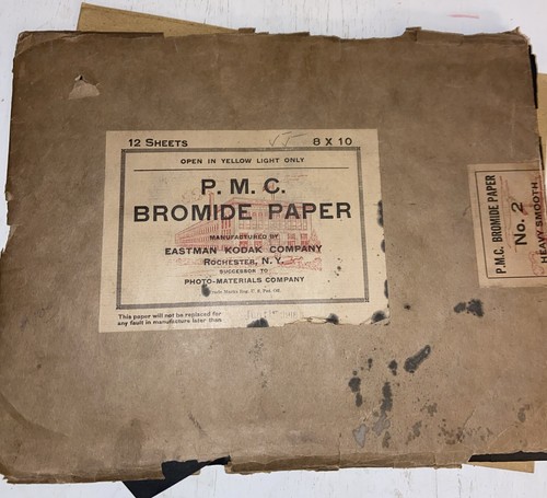 PMC Bromide Paper Eastman Kodak Company Rochester, NY VTG Envelope