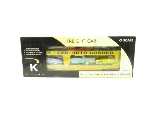K-Line K694-2111 UP Scale Evans Auotloader w/6 Die Cast Cars NIB - Picture 4 of 4