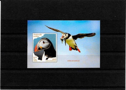 Briefmarken-Karibik -Vogel -Block-2016