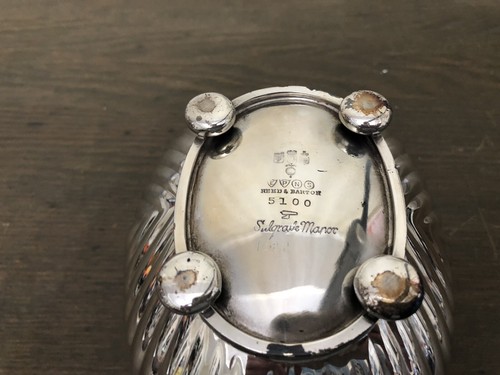 Silver Plated Open Sugar Bowl Reed Barton Sulgrave Manor Antique 1935 5100 - Picture 6 of 6