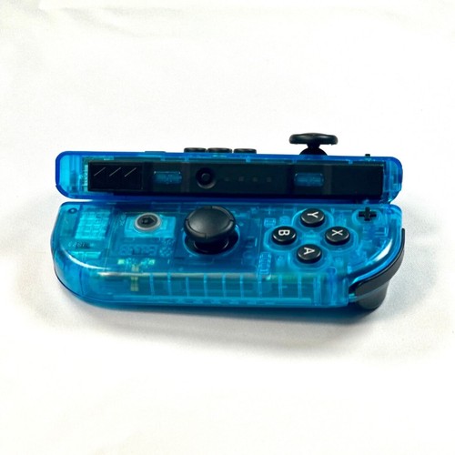 Never Drift Hall Effect Clear Blue Nintendo Switch JoyCons OEM Authentic - Picture 3 of 9