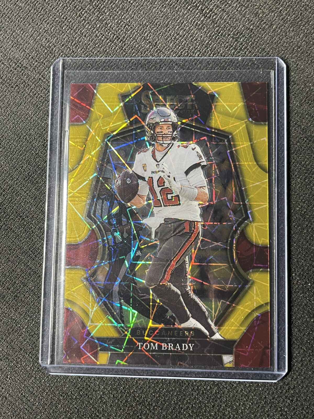 2022 Select Tom Brady Gold Laser Prizm /10 #192 (GEM?) Jersey #