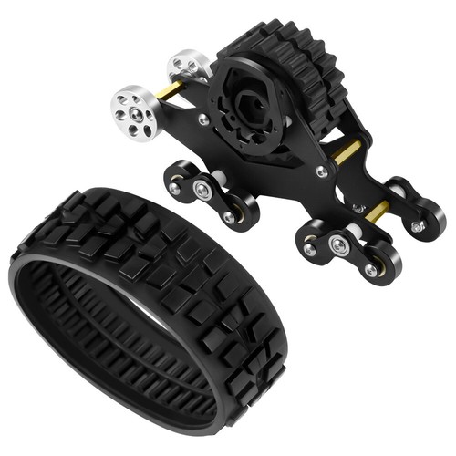 Snow Tracks Wheels For 1/10 RC Axial SCX10 TRX4 Offroad Crawler Car Wheel Hub - Picture 8 of 19