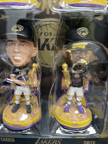 Los Angeles Lakers 2020 NBA Champions Commemorative Mini Bobblehead Set FOCO - Picture 7 of 10