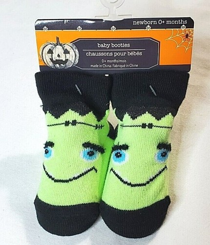 Newborn Halloween Bootie Baby First Halloween Stretch Shoe Sz 0 -Sold Separately - Picture 12 of 19