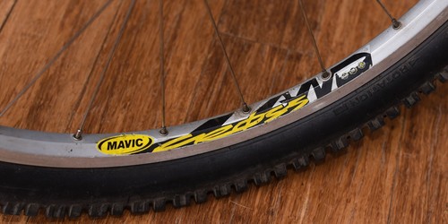 MAVIC CROSS LAND 26" Wheelset, Disc, 9 x 100/135mm, MAXXIS Tubeless, vintage mtb - Picture 15 of 16