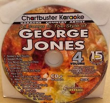 90361 GEORGE JONES    CHARTBUSTER KARAOKE LOT SH