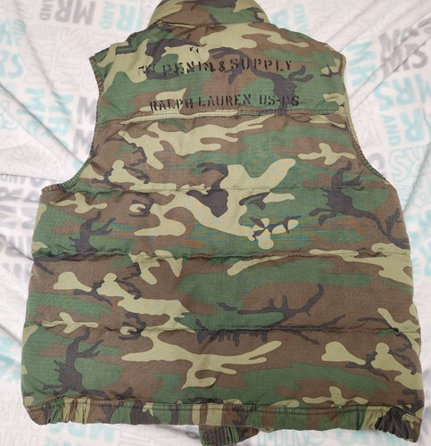 ralph lauren denim supply camo vest - Picture 3 of 3