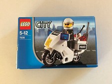 LEGO CITY: Polizeimotorrad (7235) Anleitung + Karton