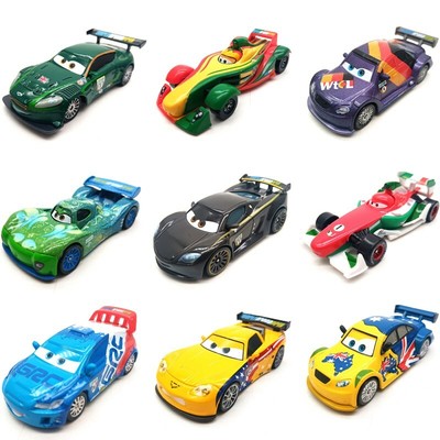 Toys Hobbies Tv Movie Character Toys Disney Pixar Cars 2 World Grand Prix Racers 1 55 Diecast Model Toy Car Kids Boy