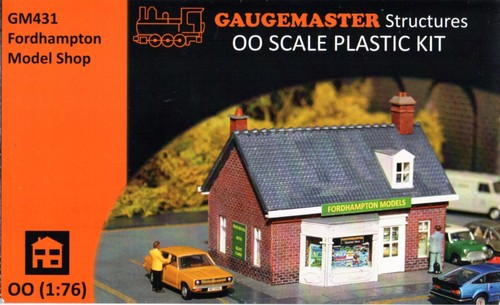 GAUGEMASTER GM431. Model Shop - Fordhampton. OO Gauge. 1/76 scale Kit. - Picture 1 of 10