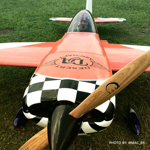 XOAR PJD 23x10 RC Model Airplane Propeller 23 Inch Plane Prop Gas Wood Laminated - Picture 4 of 4