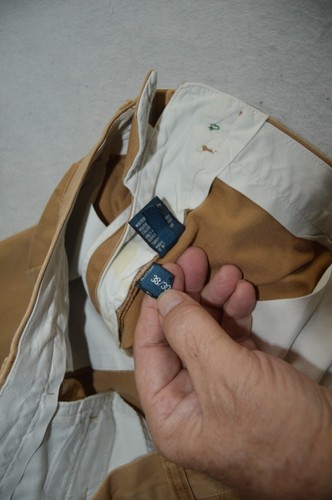 Polo Ralph Lauren Mens Chino's Brown Andrew Pant 38/26 Cotton - Picture 7 of 8