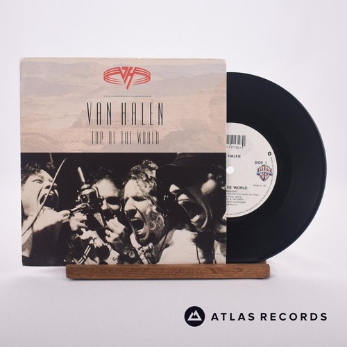 Van Halen - Top Of The World - 7" Vinyl Record - VG+/VG+ - Picture 2 of 8