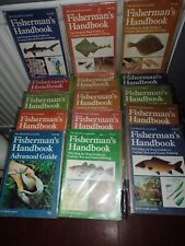 VINTAGE FISHERMAN'S HANDBOOK BY MARSHALL CAVENDISH 1970'S Joblot x 60
