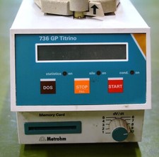 Metrohm 736GP Titrino with exchange unit and keypad