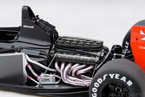 AUTOart MCLAREN HONDA MP 4/6 JAPONES GP 1991 G. BERGER #2 1/18 89152 - Imagen 6 de 9