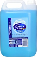Carex Original Hand Wash Gel 5L 5 Litre Professional Bulk Refill Liquid Soap. 4.40 per litre