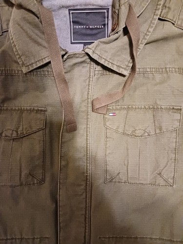 Tommy Hilfiger leichte Jacke mit Kapuze Damen Gr. L. - Bild 7 von 15
