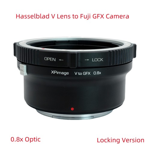 XPimage 0.8x Focal Reducer Lens Adapter for Hasselblad V Lens to Fuji GFX Camera - Picture 3 of 8