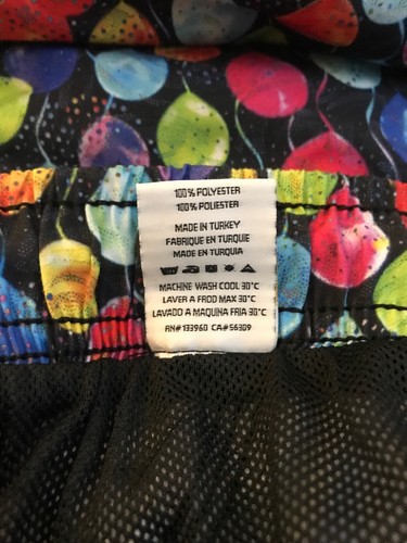 "BERTIGO" Badeshorts Badehose bunte Luftballons Gr. XL - Bild 5 von 9