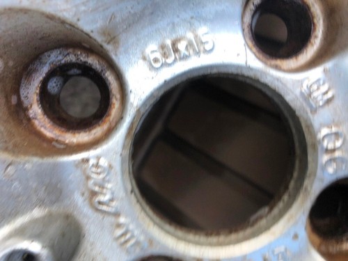4xkomplette Alufelgen+4xNeu Luftventile 6JX15H2 ET:49 für Opel Astra,Corsa,Combo - Bild 7 von 12