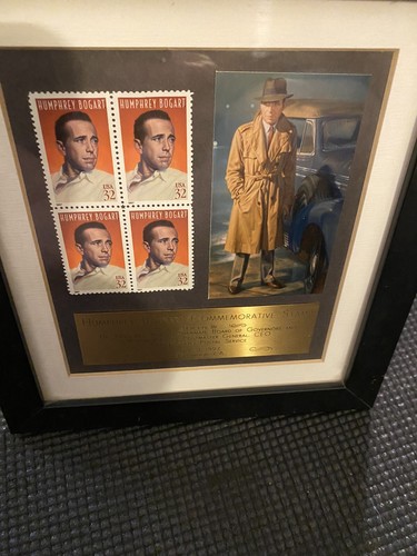 Humphrey Bogart Gedenkmarke Plakette 31. Juli 1997 - Hollywood, CA - Schön!