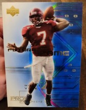 2001 UPPER DECK PROS AND PROSPECTS FUTURE FAME MICHAEL VICK ROOKIE FOOTBALL CARD
