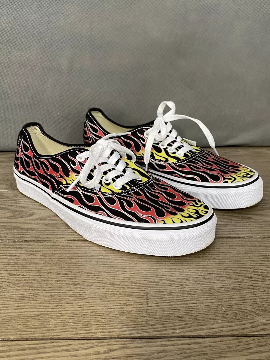Vans mash top up flames