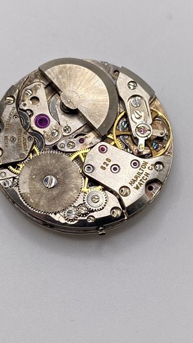 Vintage Hamilton Thin-o-matic Caliber 628 17-Jewel Automatic Armbanduhrwerk - Bild 8 von 12