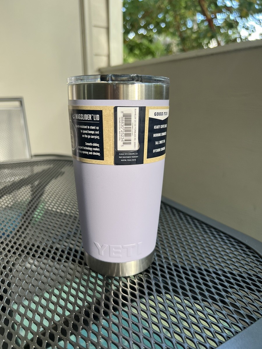 希少カラー　YETI Rambler 20 oz Tumbler ラベンダー Yeti Rambler 20 oz Tumbler | Ultramarine Violet Color