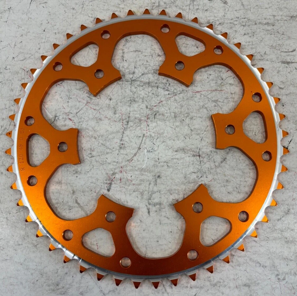 Piñón trasero naranja TALON KTM - 49 dientes KTM SXF SX ECF XCF 125 250 350 450 Foto 3 de 3