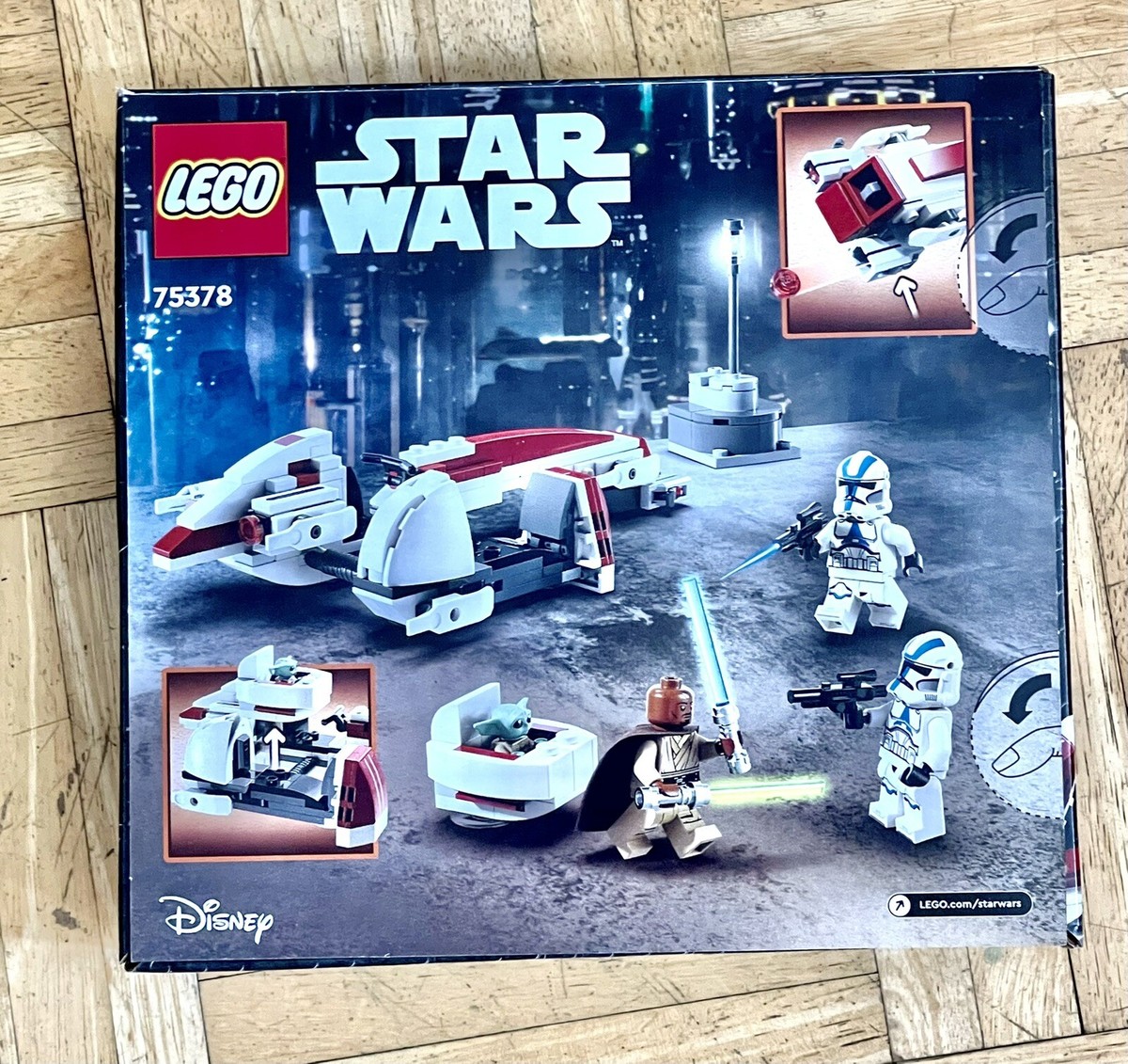 Lego 75378 BARC Speeder Escape The Mandalorian-Grogu-New EDT-NIB