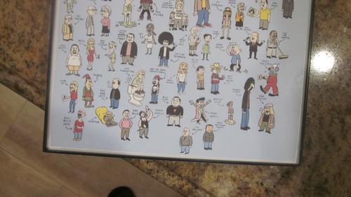 HOWARD STERN WACK PACK CARTELES ENMARCADOS 8,5X11 (COOL) VENTA - Imagen 5 de 7
