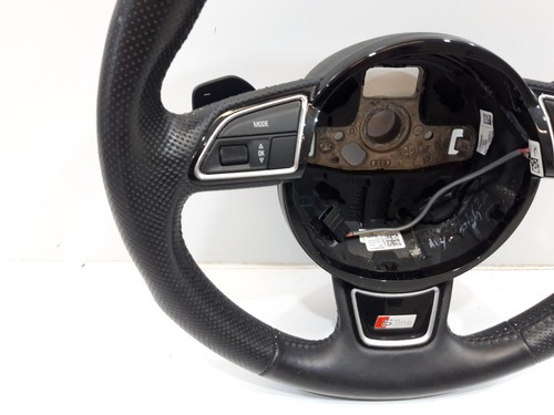 2014 AUDI A5 S-LINE STEERING WHEEL 8K0419091CB *FAST SHIPPING SOME MARKS - Picture 2 of 7