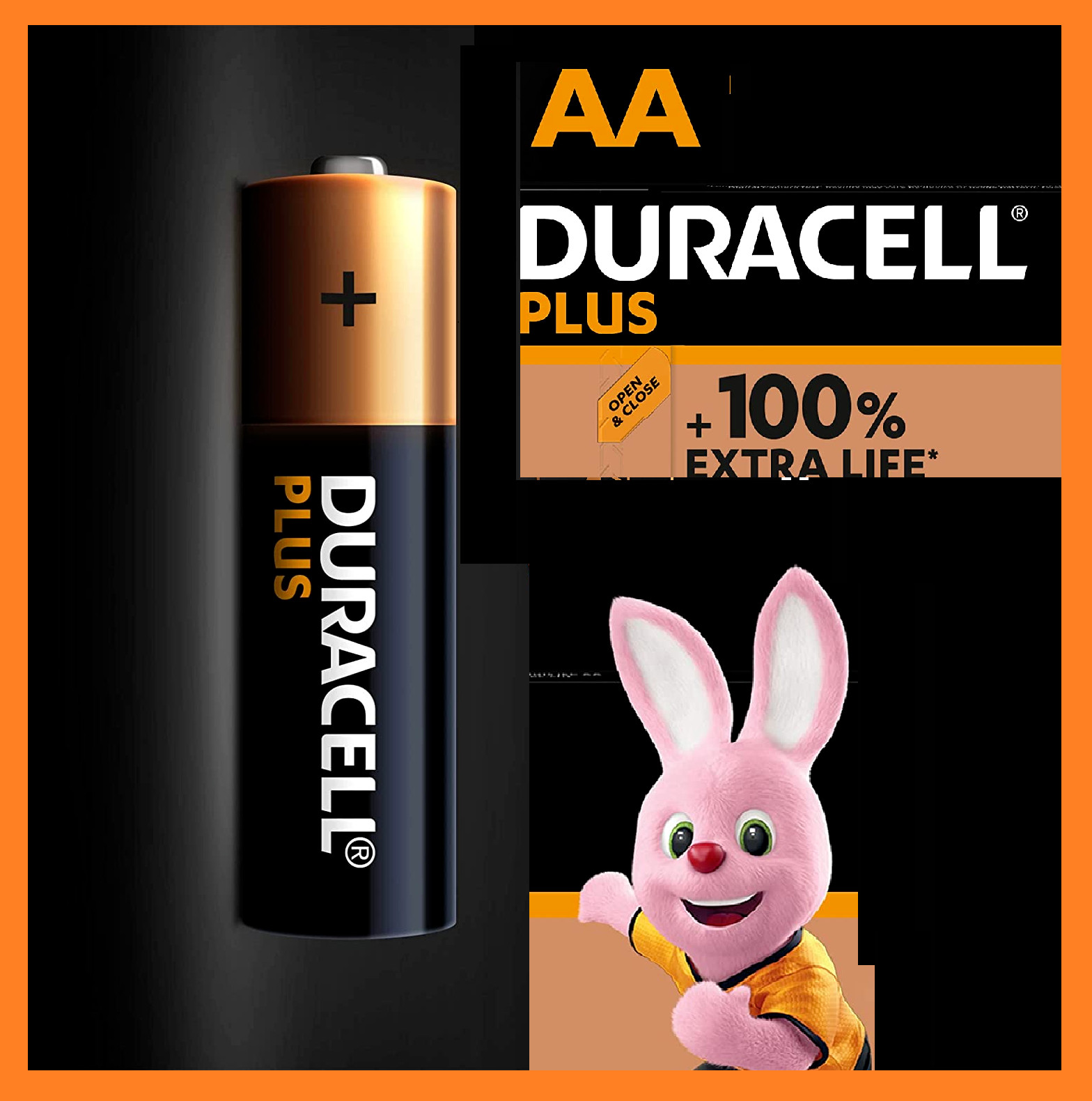 DURACELL Plus AA 8 10 12 15 18 24 30 40 50 Mignon LR6 MN1500 Alkaline EXTRA LIFE