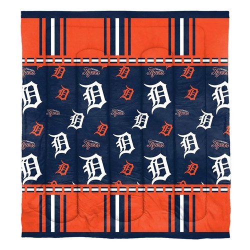 MLB Detroit Tigers Bed in Bag Set, Queen Size, Team Colors Free Shipping - Picture 4 of 4