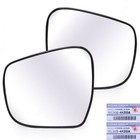 Lh+Rh Glass Len Mirror Side Wing Fits Nissan NP300 D23 Single Cab 2015 2020