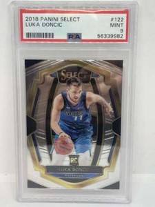 2018-19 Panini Select Premier Level #122 Luka Doncic Dallas Mavericks RC Rookie 